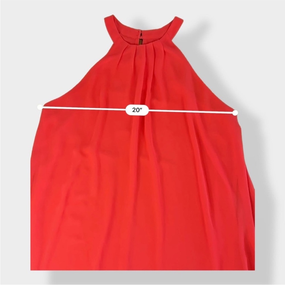 Astr high neck Elegant Red Sleeveless Dress